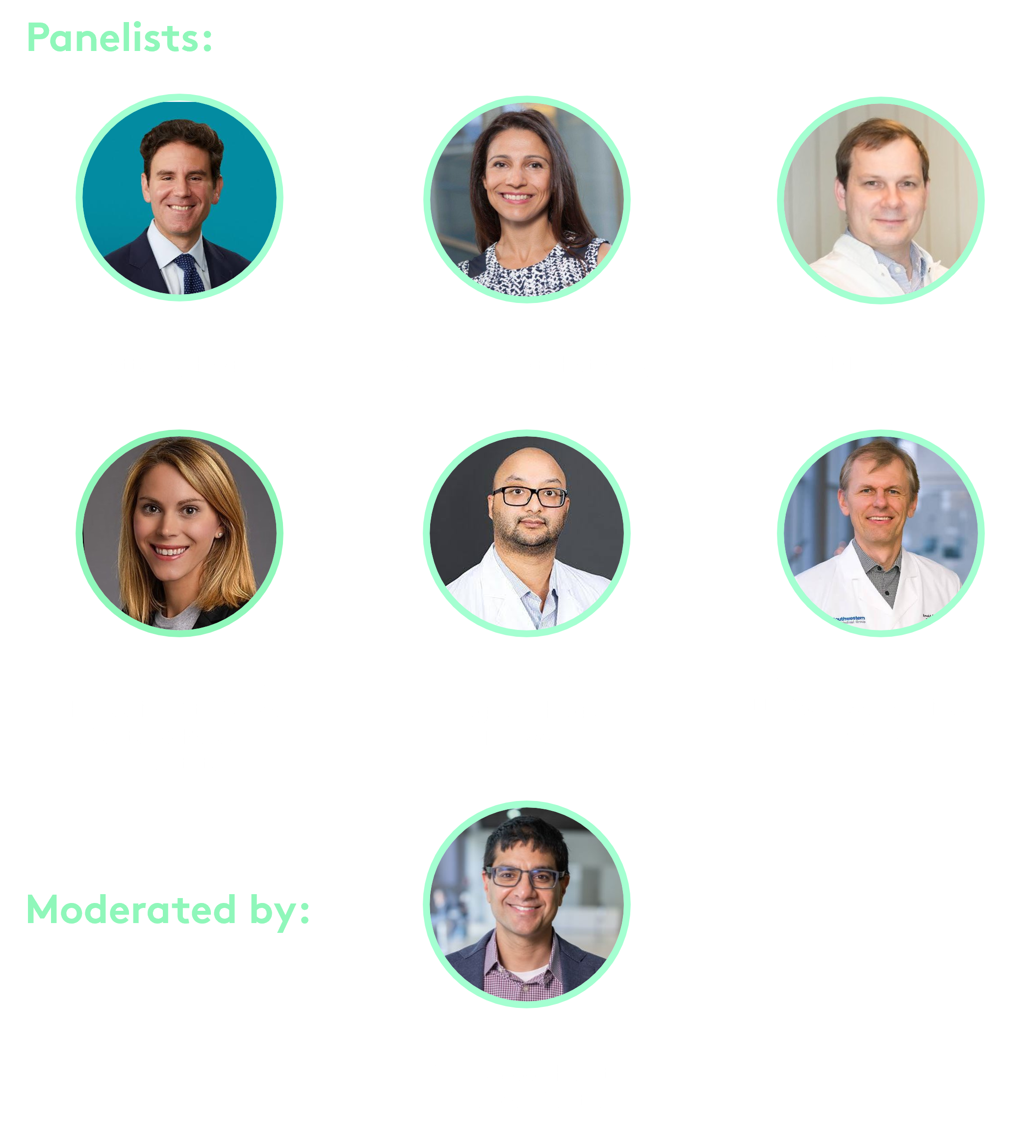 The Adaptive Exchange panelists