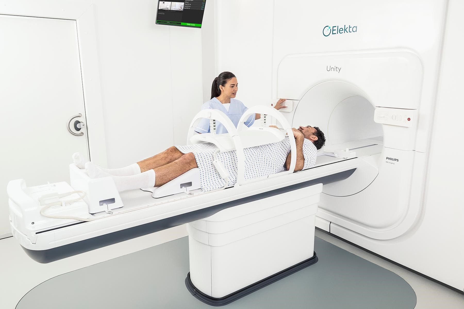 Elekta Unity, Patient Setup