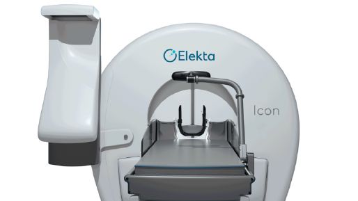 3D render of Leksell Gamma Knife Icon from the front
