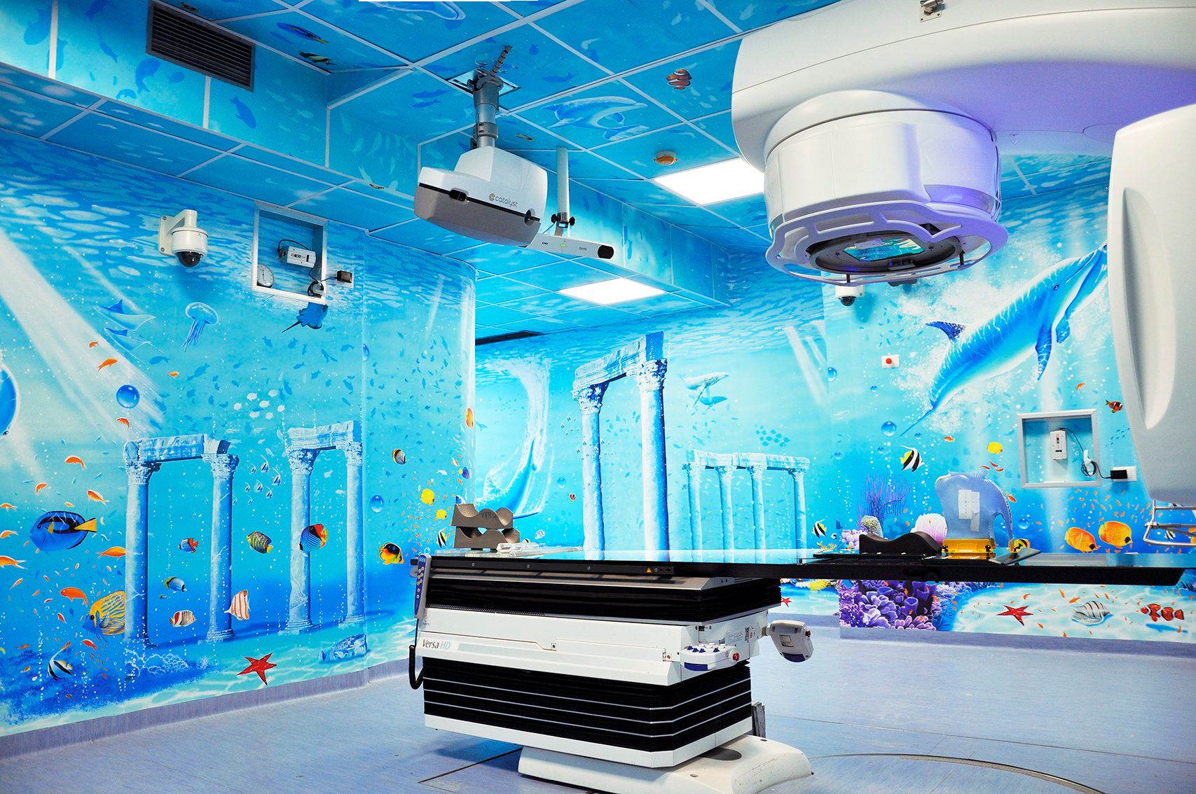 Versa HD in Hospital with Marine Life