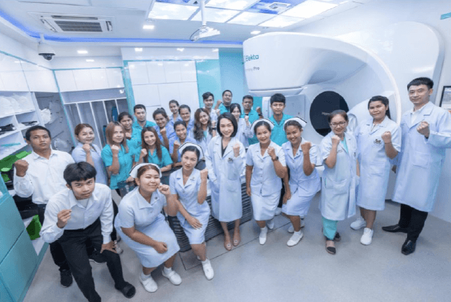 The Radiation Oncology Team at Surin Hospital