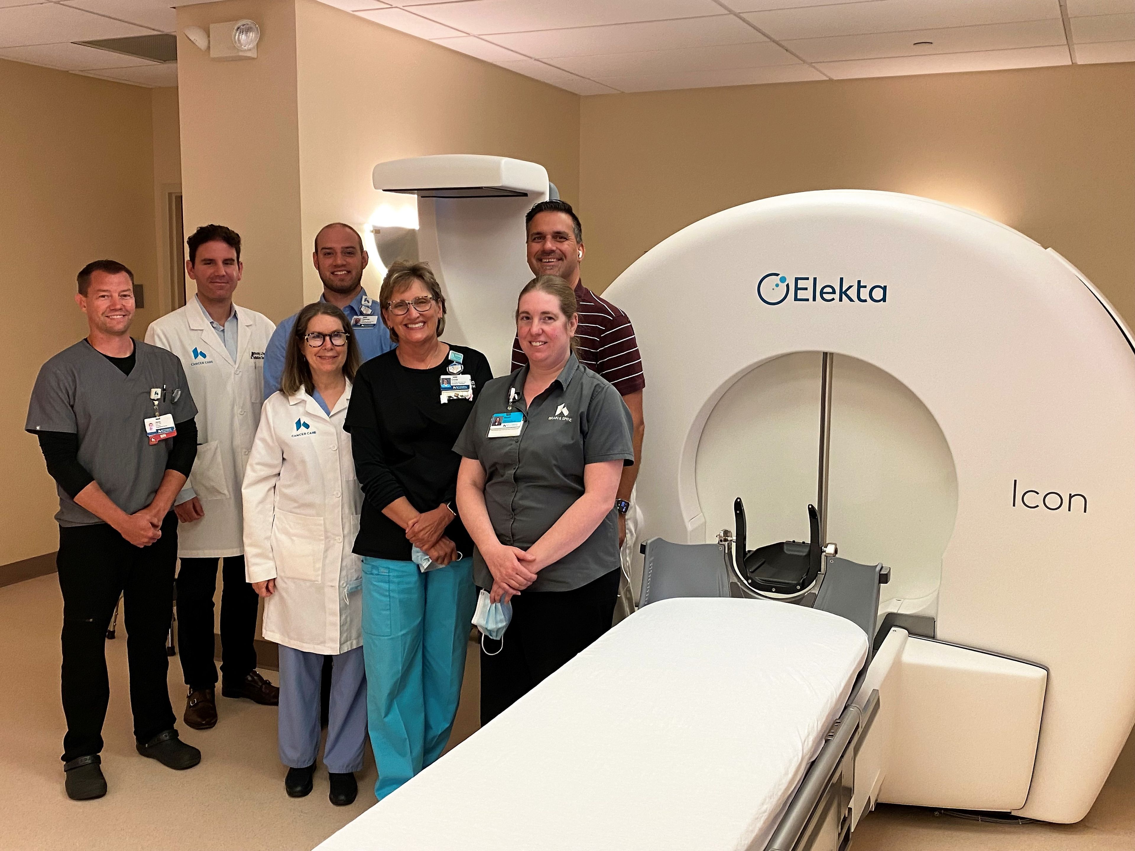 The Gamma Knife treatment team at Kettering Health