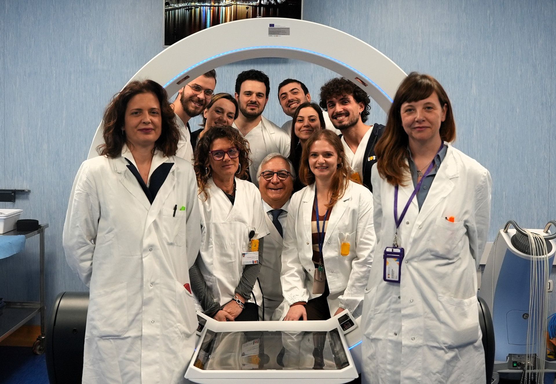Italy Team Photo Elekta Studio