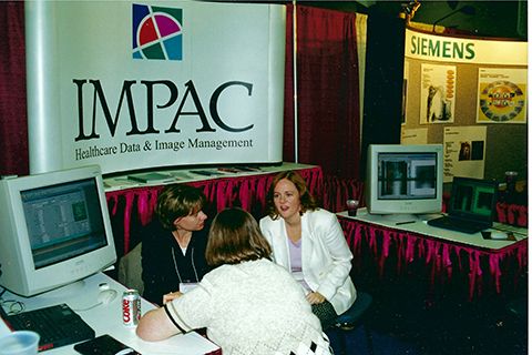 A tradeshow demonstration of the software that changed the world for patients and caregivers