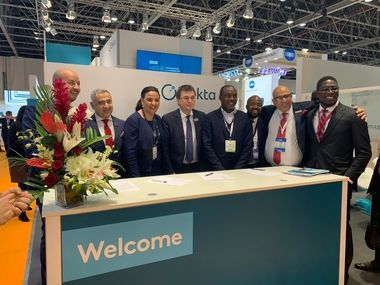 Representatives from several hospitals were eager to sign orders for Elekta solutions at Arab Health.