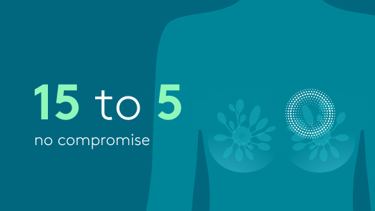 Iconographic - 87% of breast cancer patients should receive radiotherapy